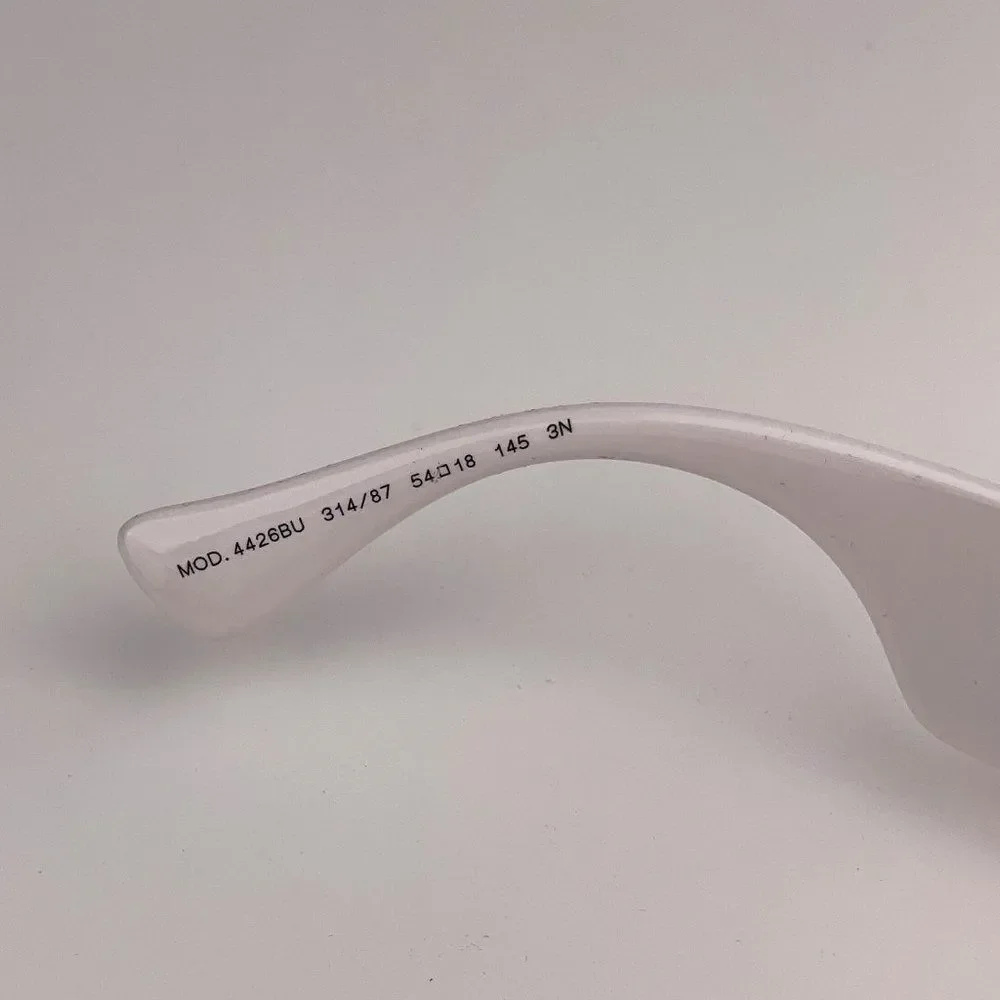 Versace VE4426BU 314/87 MAXI MEDUSA BIGGIE Sunglasses White Gray Oval Women - Picture 11 of 14